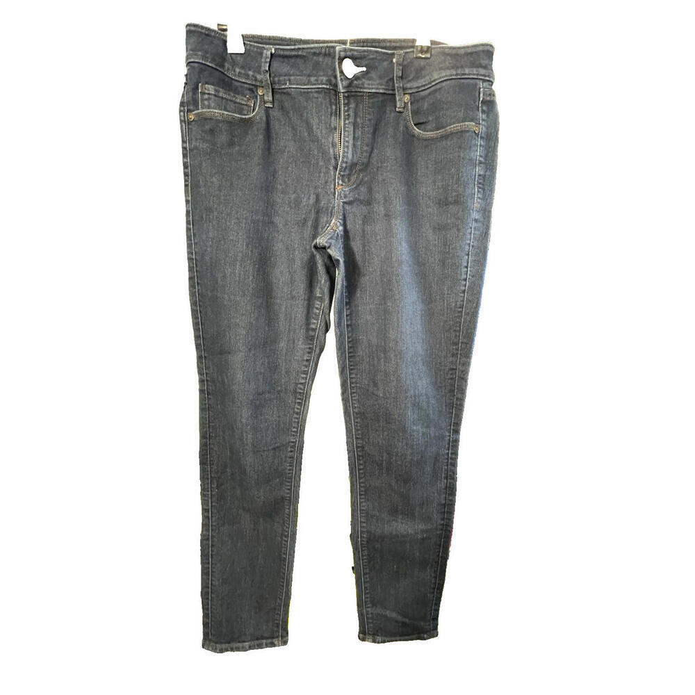 Ann Taylor LOFT Curvy Skinny Jeans Dark Wash Women Size 29/8